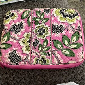 Vera Bradley Floral Quilted Laptop Sleeve